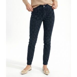 Pilcro Serif Fit Houndstooth Pants 28 Tall Anthropologie Office Workwear Classic